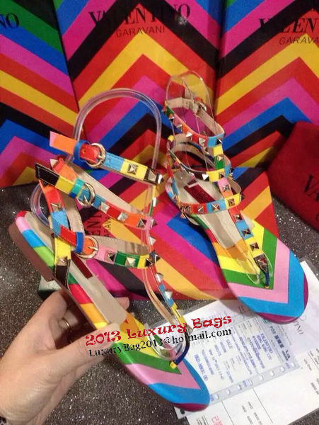 Valentino Sandals Leather VT424 Multicolour