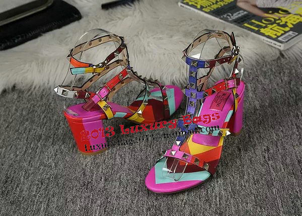 Valentino Sandals Leather VT460 Multicolour