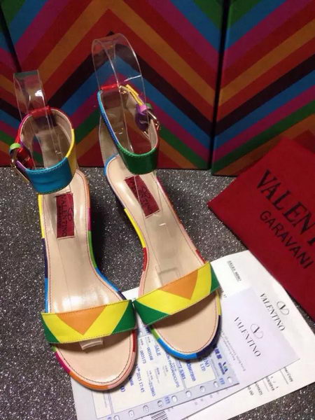 Valentino Sandals Leather VT490 Multicolour