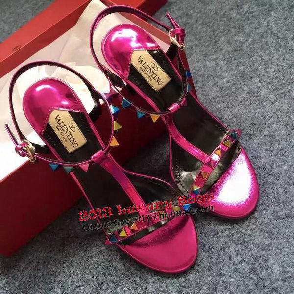 Valentino Sandals Leather VT520 Rose