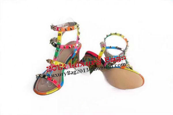 Valentino Sandals Leather VT531 Multicolour