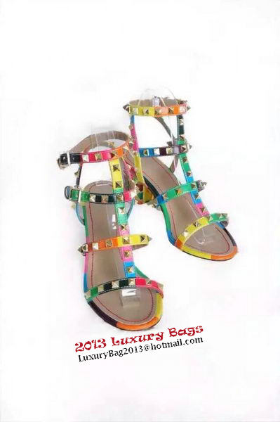 Valentino Sandals Leather VT531 Multicolour