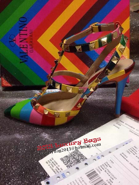 Valentino Sheepskin Leather 95mm Pump VT430 Multicolour