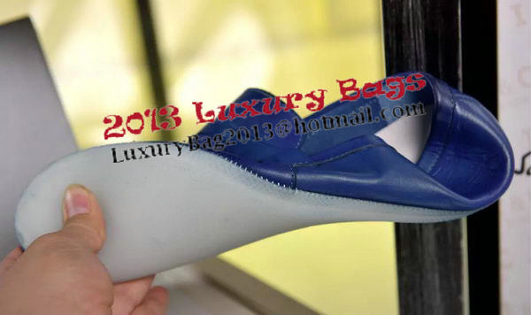 Prada Casual Shoes Leather PD453 Blue