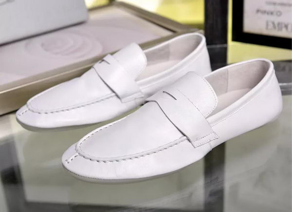 Prada Casual Shoes Leather PD453 White