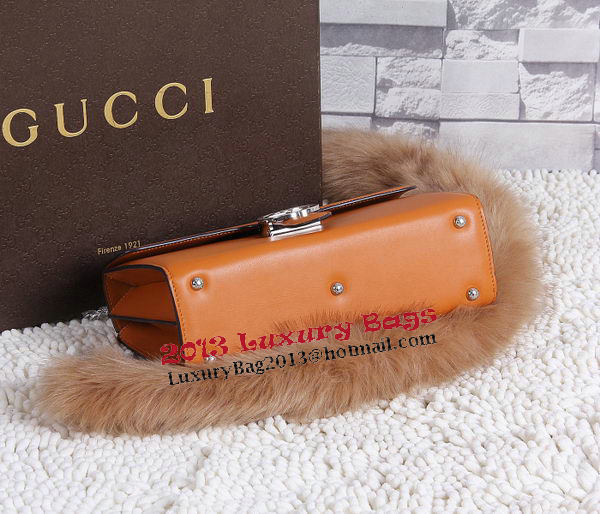 Gucci Interlocking Leather Shoulder Bag 387604