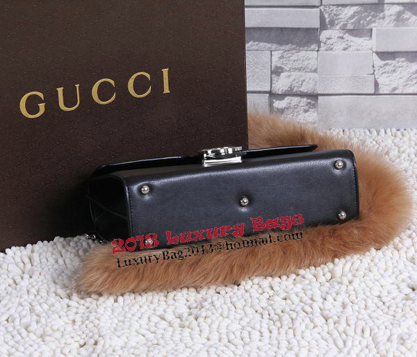 Gucci Interlocking Leather Shoulder Bag 387604