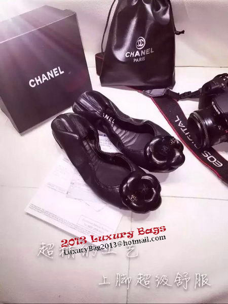 Chanel Ballerina Flat CH1381 Black