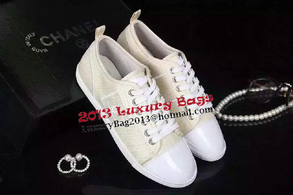 Chanel Casual Shoes CH1372 Light Gold