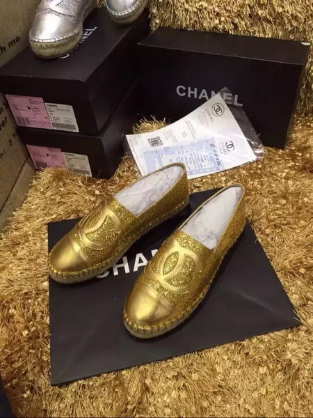 Chanel Espadrilles CH1389 Gold