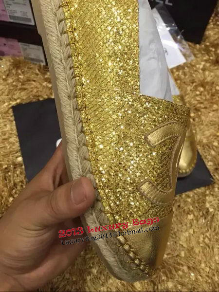 Chanel Espadrilles CH1389 Gold