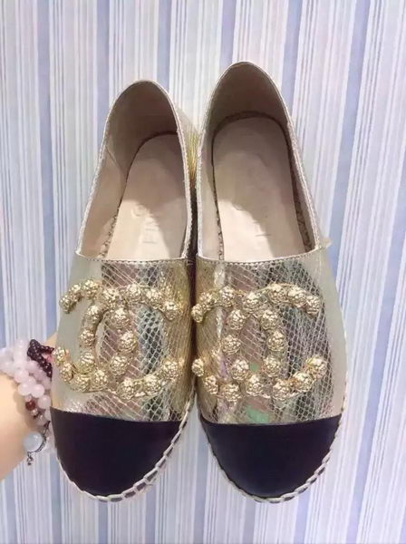 Chanel Espadrilles CH1401 Gold