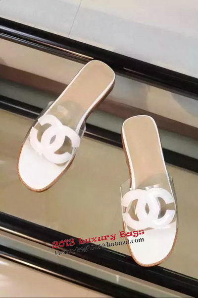 Chanel Slipper CH1374 White