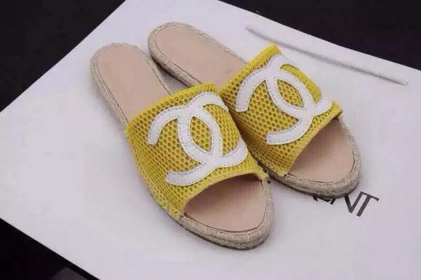 Chanel Slipper CH1382 Yellow