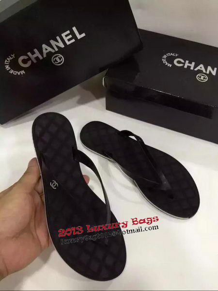 Chanel Thong Sandal CH1368 Black