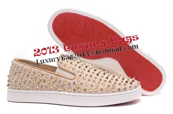 Christian Louboutin Casual Shoes CL918 Apricot