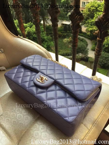 Chanel 2.55 Series Flap Bag Lavender Original Leather A01112 Gold