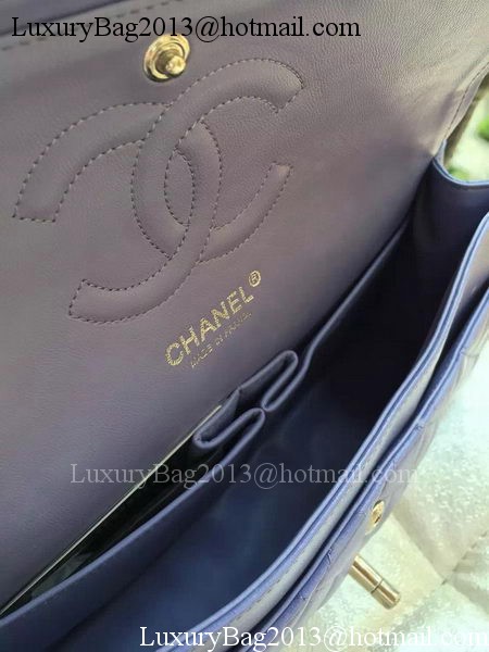 Chanel 2.55 Series Flap Bag Lavender Original Leather A01112 Silver
