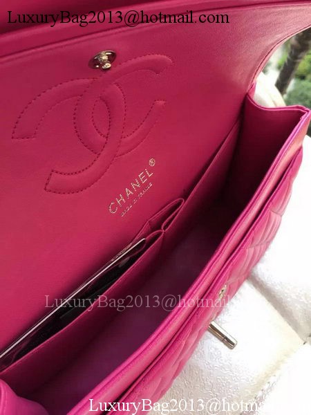 Chanel 2.55 Series Flap Bag ROse Original Leather A01112 Silver