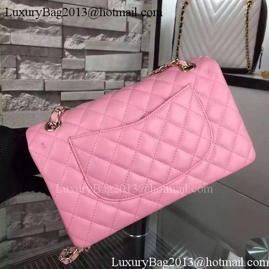 Chanel 2.55 Series Classic Flap Bag Sheepskin Leather A65601 Pink