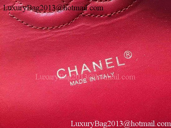 Chanel 2.55 Series Flap Bag Original Patent Leather A06795 Burgundy