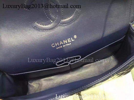 Chanel 2.55 Series Flap Bag Original Patent Leather A06795 Royal