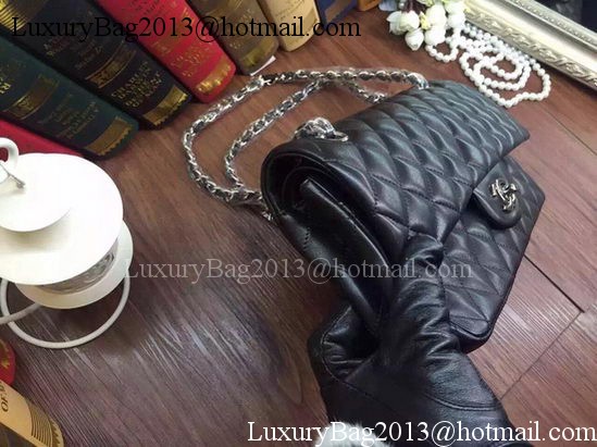 Chanel 2.55 Series Flap Bag Original Sheepskin Leather A09765 Black