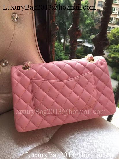 Chanel 2.55 Series Flap Bag Pink Original Leather A01112 Gold