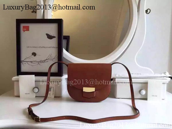 Celine Trotteur Bag Smooth Leather CTA4298 Brown