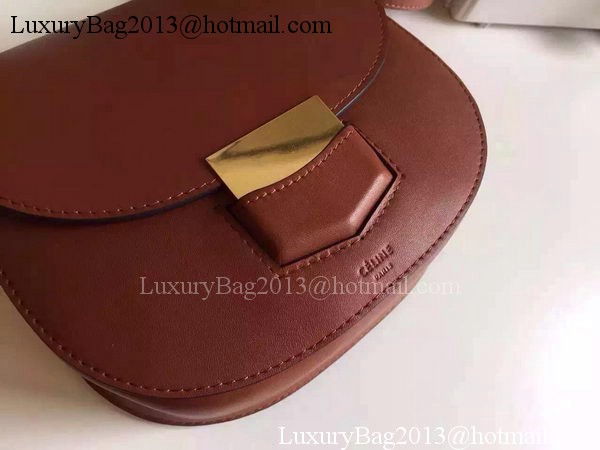 Celine Trotteur Bag Smooth Leather CTA4298 Brown