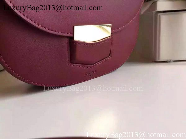 Celine Trotteur Bag Smooth Leather CTA4298 Burgundy