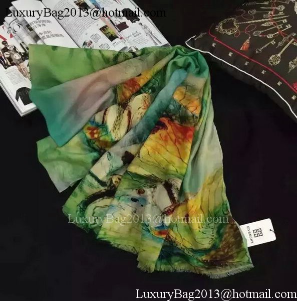 Givenchy Scarf Cashmere GI04 Green