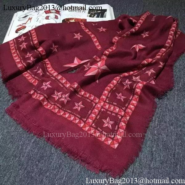 Givenchy Scarf Cashmere GI05 Burgundy