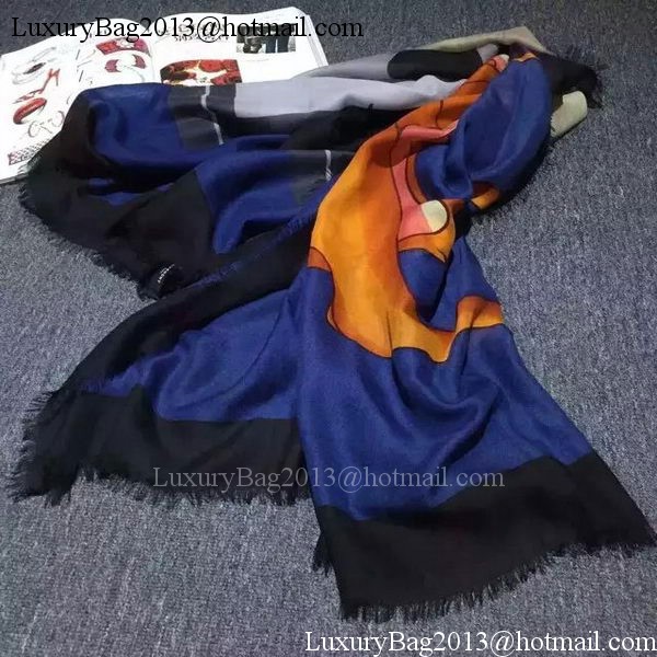 Givenchy Scarf Cashmere GI06 Blue