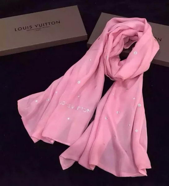 Louis Vuitton Scarf Silk LV106 Pink