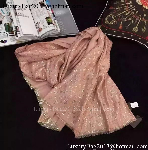 Louis Vuitton Scarf Silk LV112 Pink