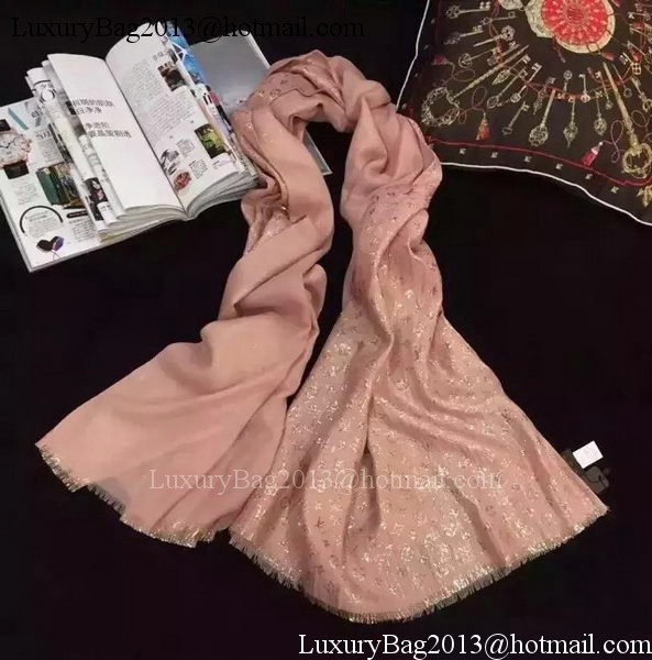 Louis Vuitton Scarf Silk LV112 Pink