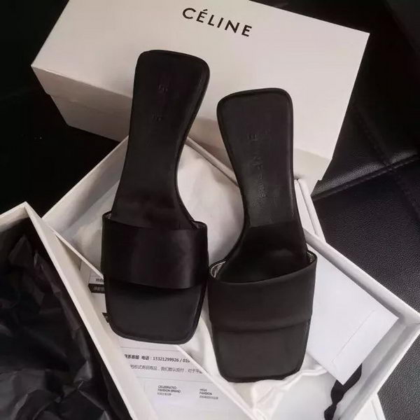 Celine Slipper Canvas Celine13 Black