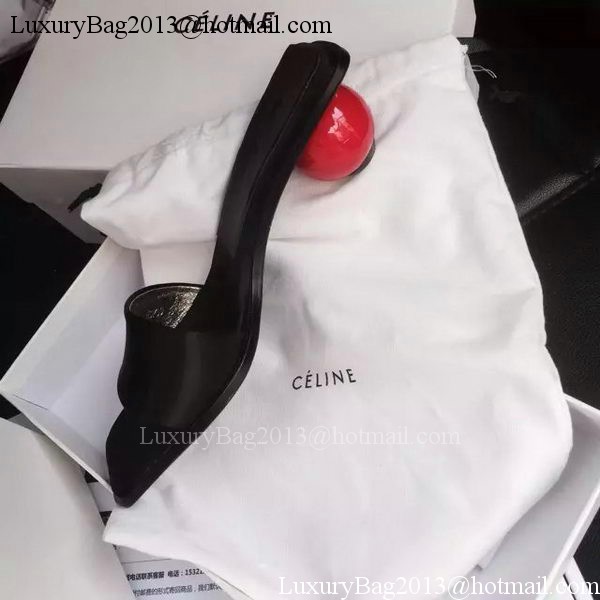 Celine Slipper Canvas Celine13 Black