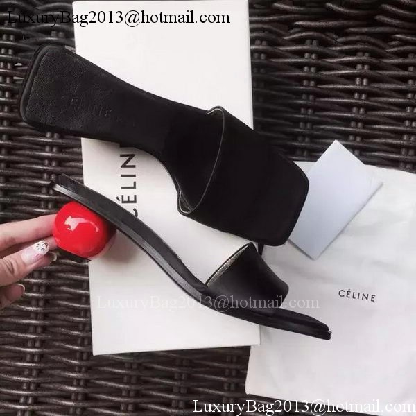 Celine Slipper Canvas Celine13 Black