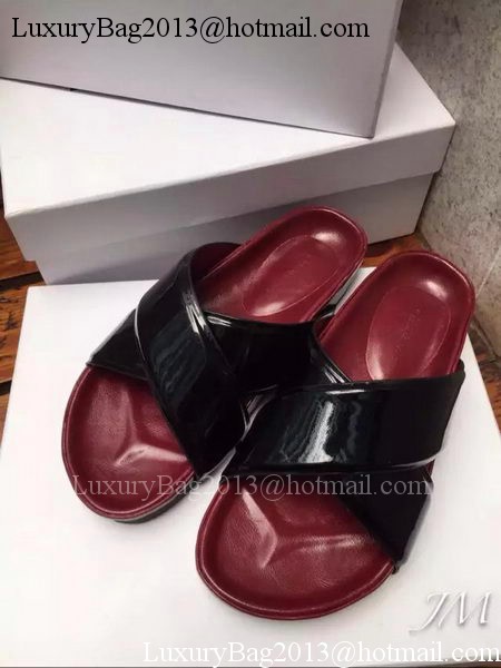 Celine Slipper Patent Leather Cline08 Black