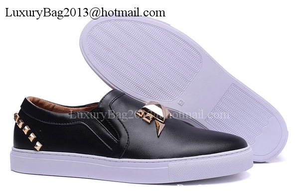 Giuseppe Zanotti Casual Shoes Leather GZ0390 Black