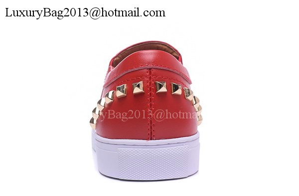 Giuseppe Zanotti Casual Shoes Leather GZ0390 Red