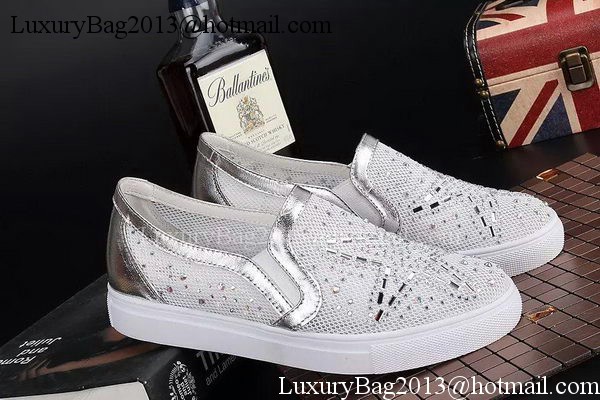 Givenchy Casual Shoes Leather GI44 Silver