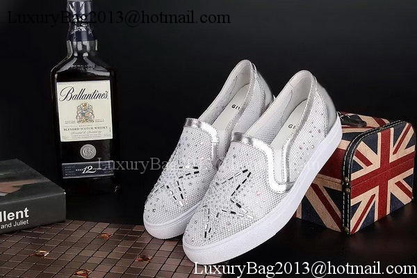 Givenchy Casual Shoes Leather GI44 Silver