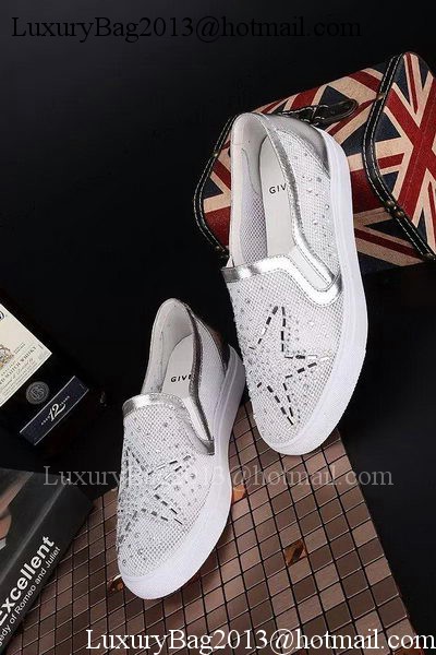 Givenchy Casual Shoes Leather GI44 Silver