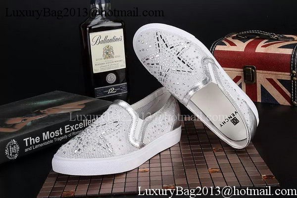 Givenchy Casual Shoes Leather GI44 Silver