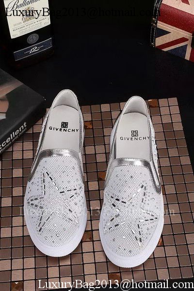 Givenchy Casual Shoes Leather GI44 Silver