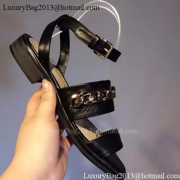 Givenchy Sandal Leather GI31 Black