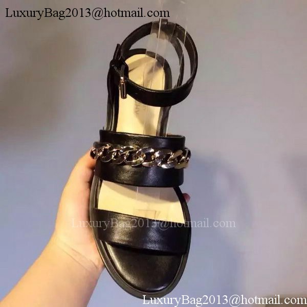 Givenchy Sandal Leather GI31 Black